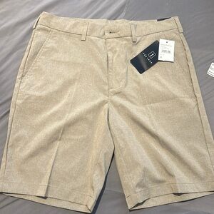 PGA Tour size 32 shorts Khaki Heather